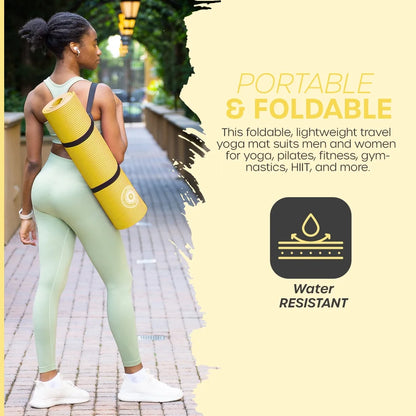 Elevate Your Practice with Our Non-Slip 10mm Yoga Mat | Lightweight, Durable, and Comes with Free Workout E-Book!